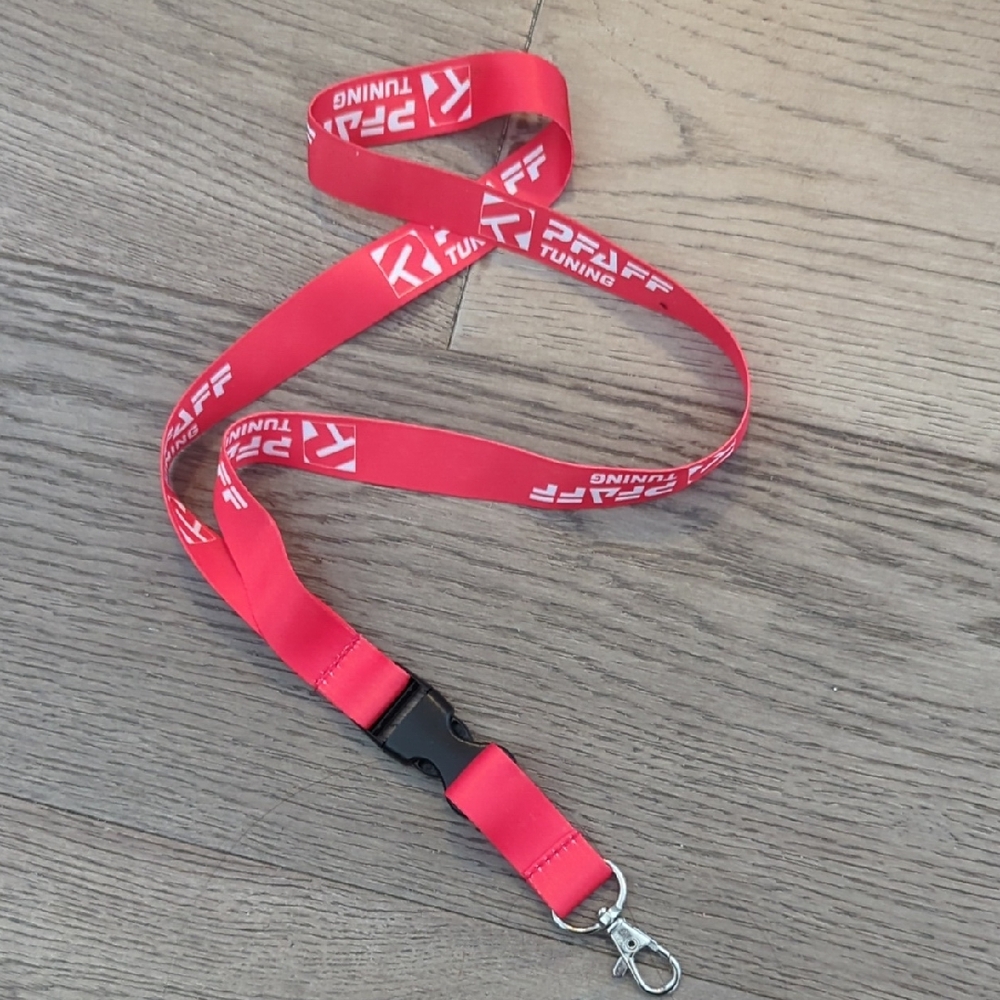 Red PFAFF Tuning Lanyard